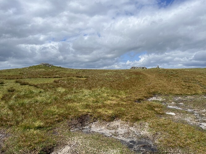 Cairn, Shelter and Trig point