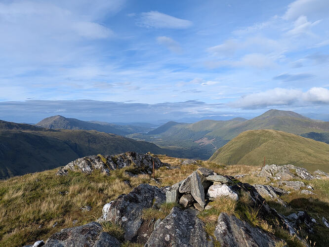 Summit of Meall Lighiche