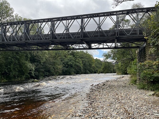 River Avon near parking area