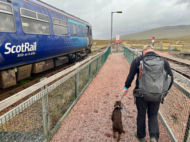 Getting off the train
