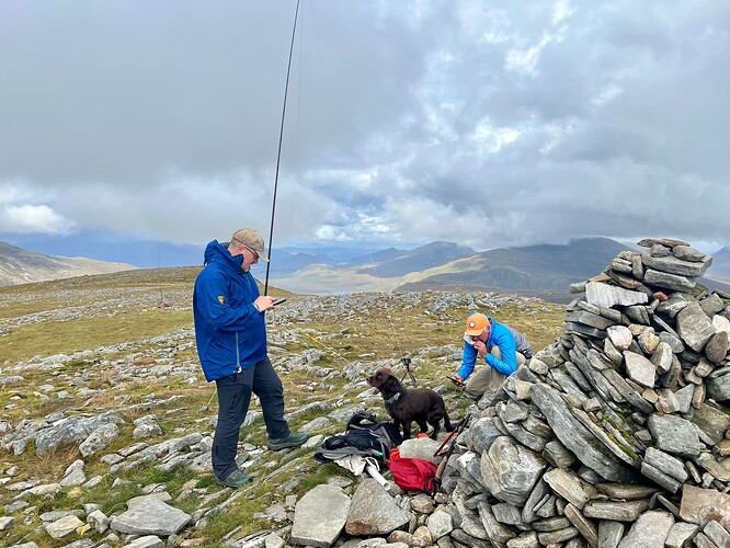 Fraser working 40m after a quiet start on 2m