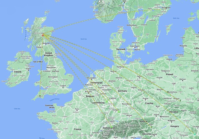 GM5ALX/P contacts on 20m