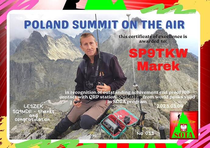 SP9TKW SOTA