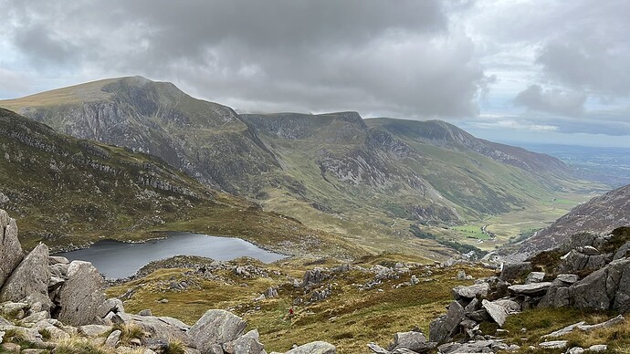 Views down the valley