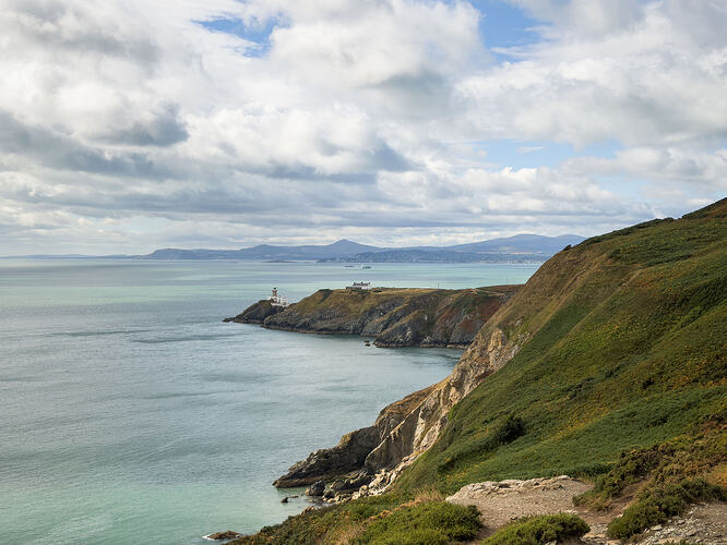 Baily Lighthouse from the Howth Coastal Path