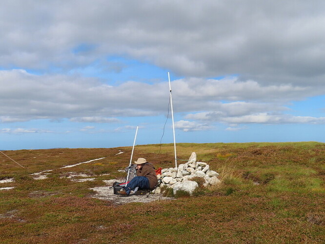 VHF on Meikle Conval