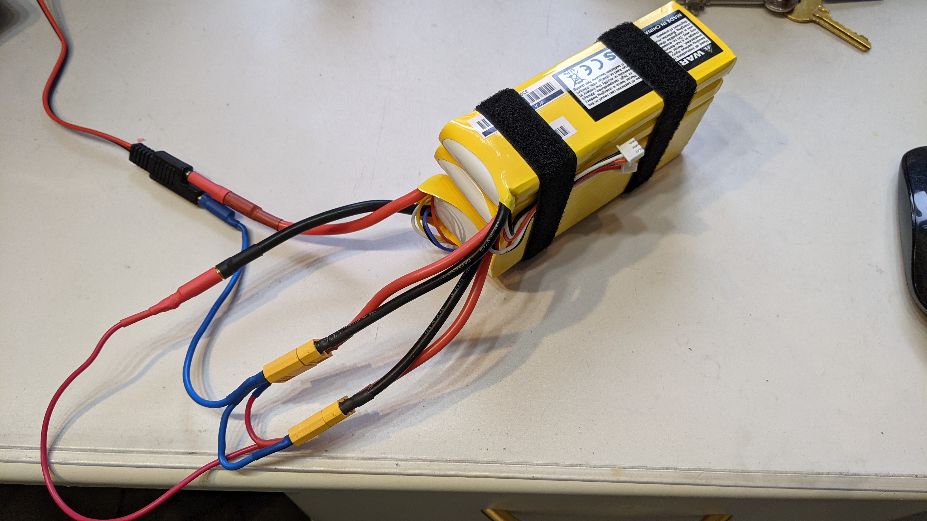 QRP Labs QCX – Power Supply: DIY Battery Packs –  – ON5IA