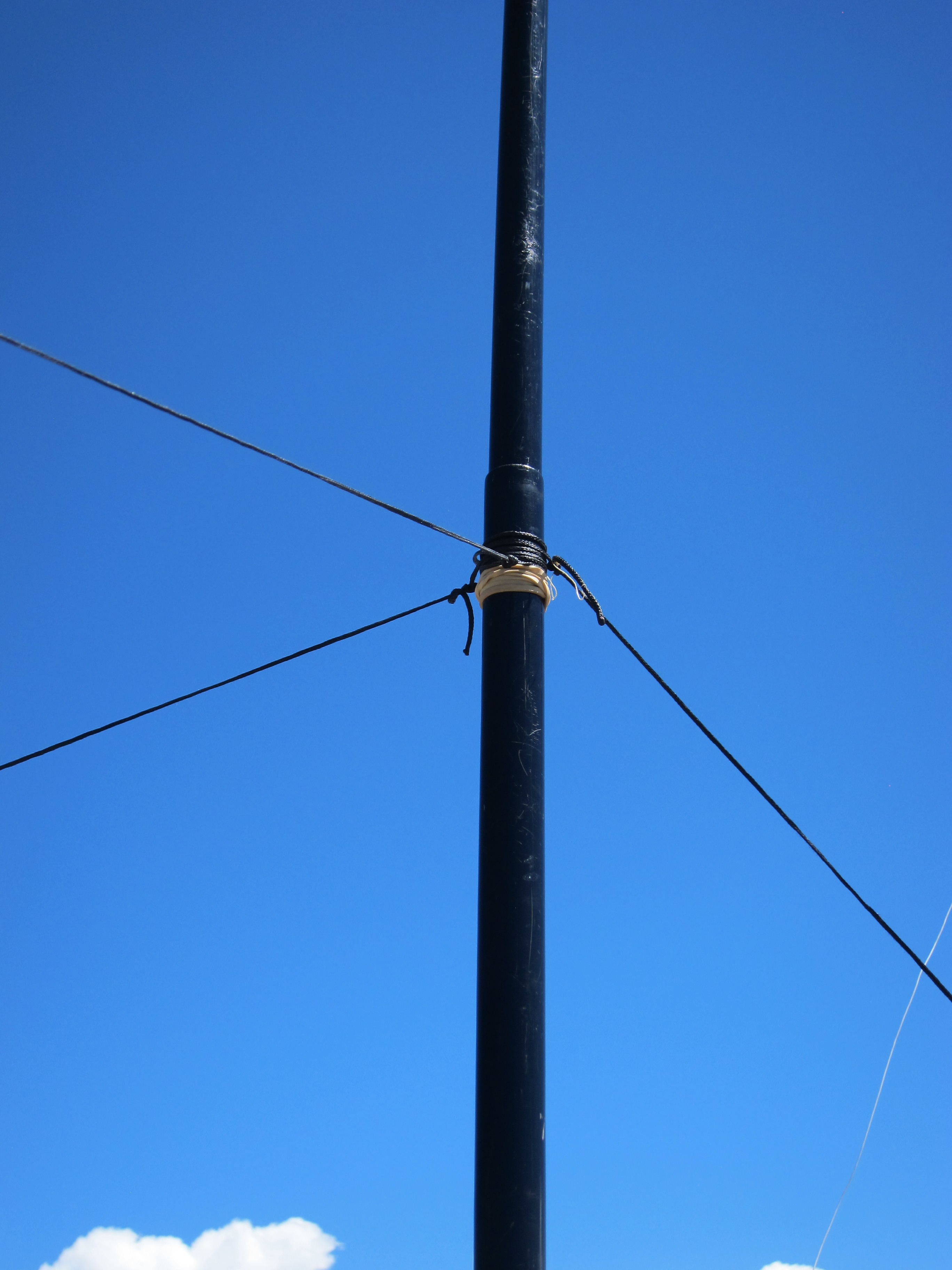 Pole guying - Equipment - SOTA Reflector